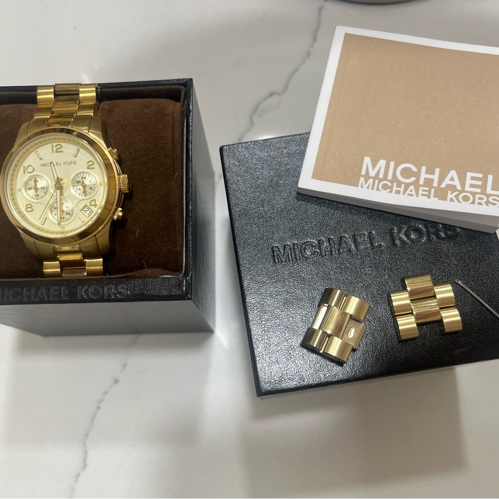 Michael Kors Gold Watch